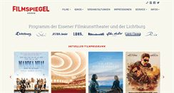 Desktop Screenshot of lichtburg-essen.de